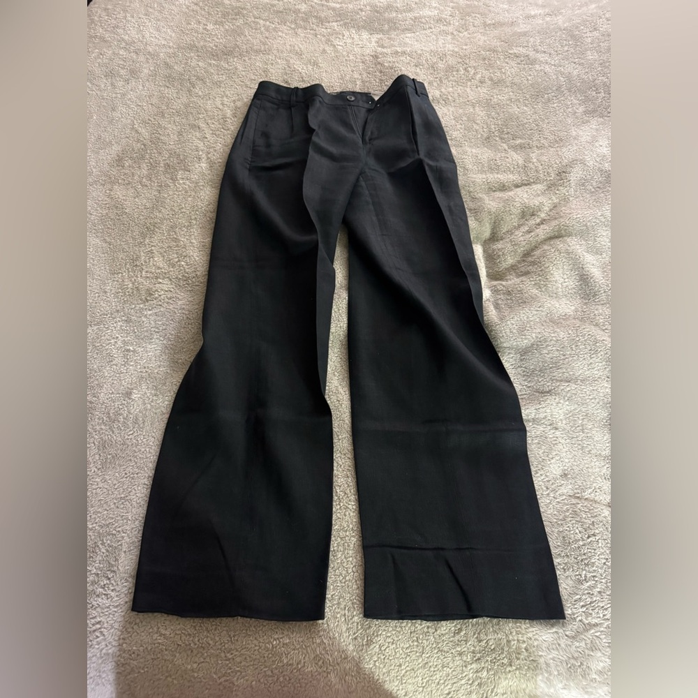 Banana Republic Black Wide Leg Pants (Tall)